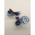 Orbit 4 Station Irrigation Controller Battery Operated + 2 Solenoid Valves + Manifold